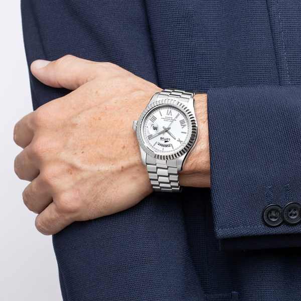 LOTUS WATCHES Mod. FREEDOM Day Date WHITE 3