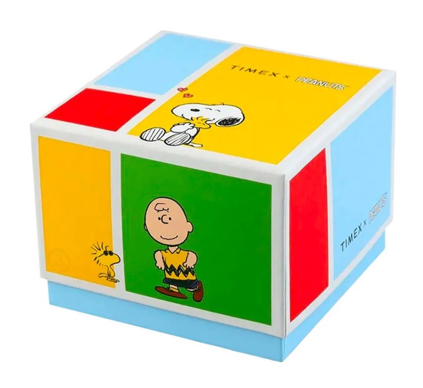 TIMEX Mod. PEANUTS COLLECTION - THE WATERBURY - Snoopy Woodstock Ice Skating - Special Pack 2