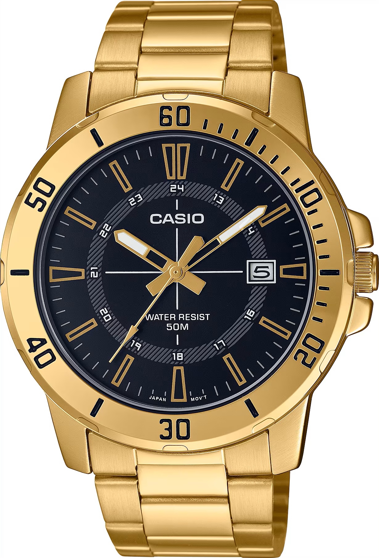 CASIO SPORT COLLECTION Mod. DIVER 50M GOLD - BLACK