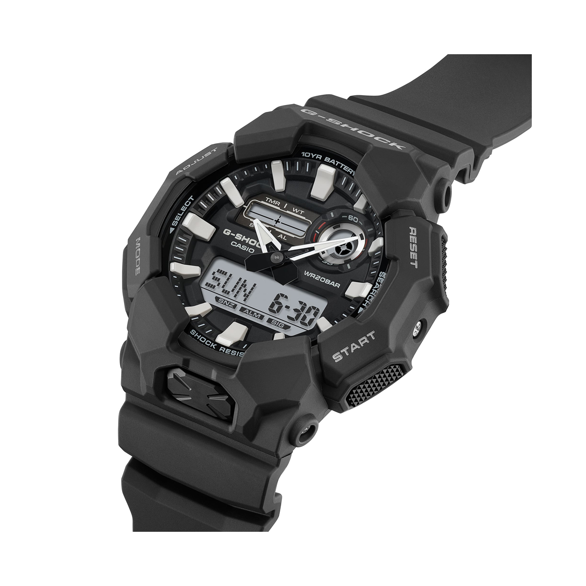 CASIO G-SHOCK Mod. NEW RUGGED BASIC Digital 10-Year Battery 12