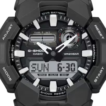 CASIO G-SHOCK Mod. NEW RUGGED BASIC Digital 10-Year Battery 7