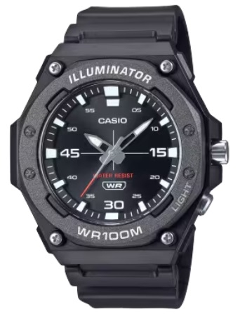 CASIO SPORT Mod. DIVER - ILLUMINATOR WR 100MT - BLACK