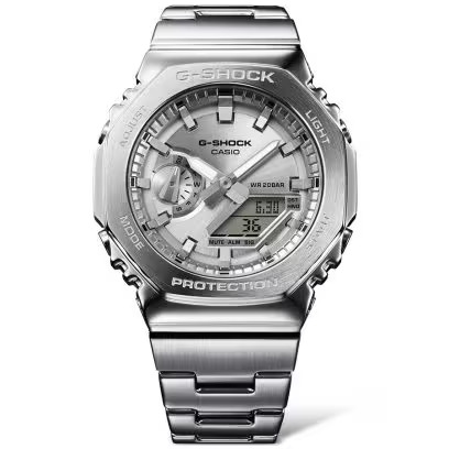 CASIO G-SHOCK Mod. OAK G-STEEL CLASSIC SILVER 7