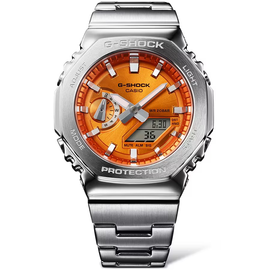 CASIO G-SHOCK Mod. OAK G-STEEL VIVID ORANGE 8