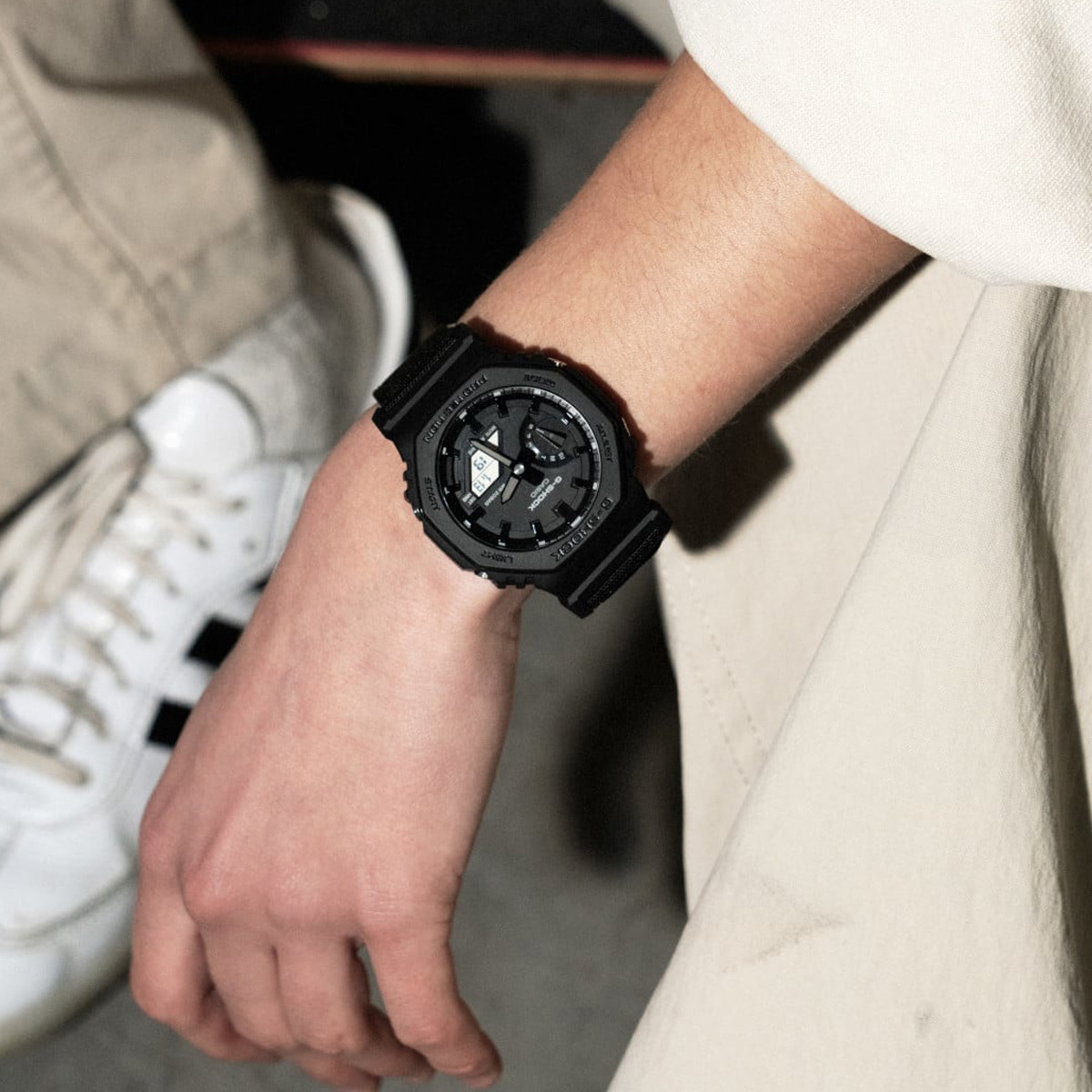 CASIO G-SHOCK Mod. OAK BLACK CORDURA ECO FABRIC STRAP 4