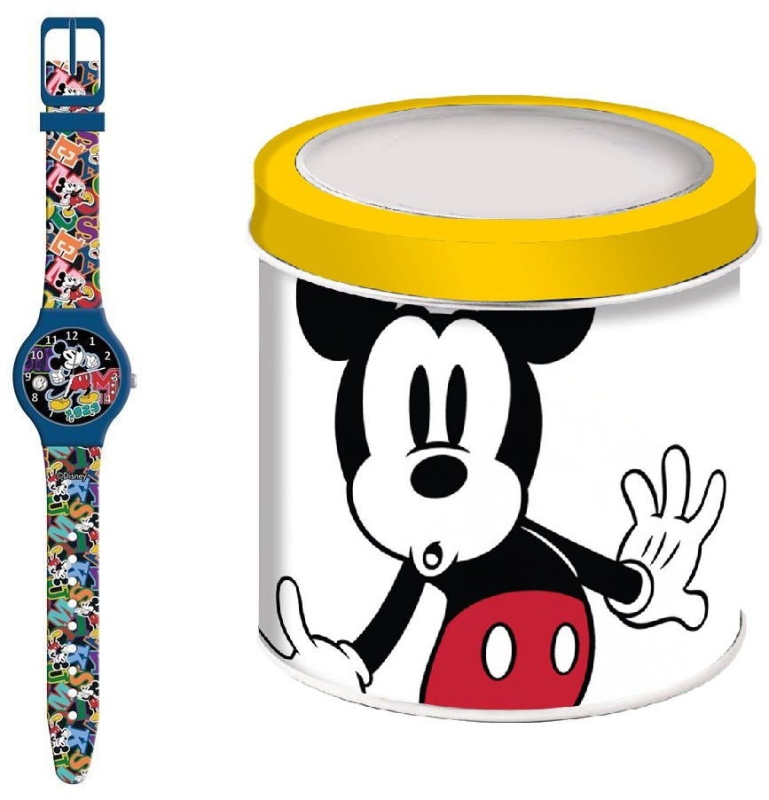 DISNEY KID WATCH Mod. MICKEY MOUSE - Tin Box