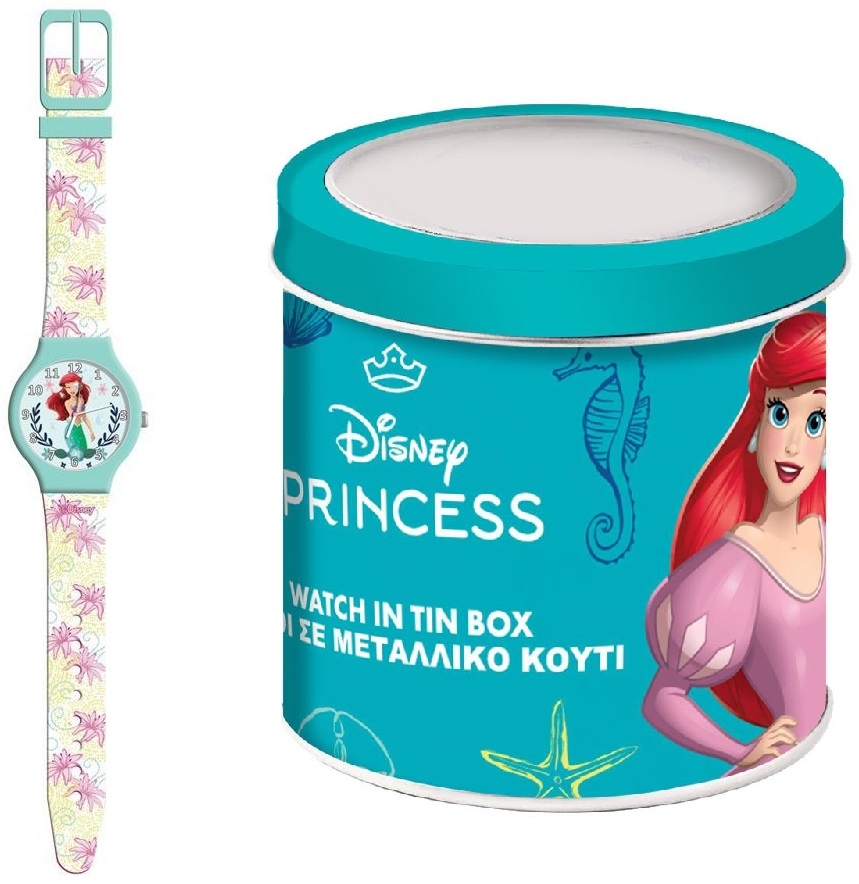 DISNEY KID WATCH Mod. LITTLE MARMAID - Tin Box