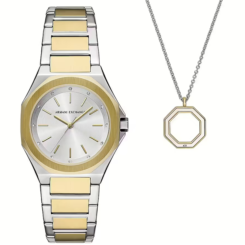 ARMANI EXCHANGE Mod. ANDREA Set + necklace