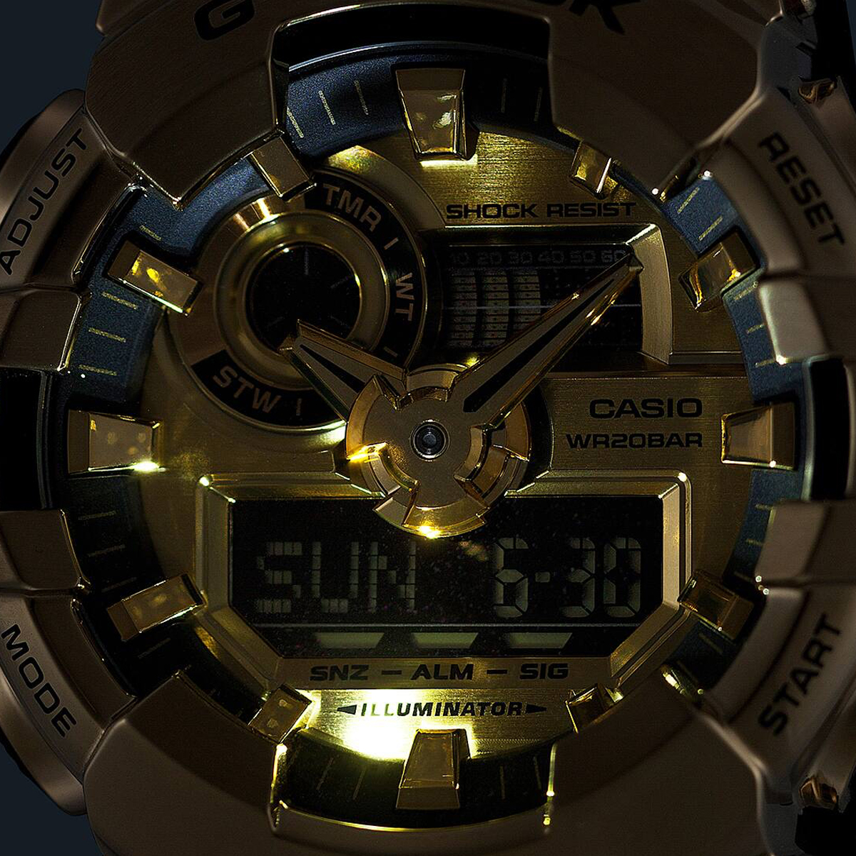CASIO G-SHOCK Mod. G-STEEL BOLD GOLD 3