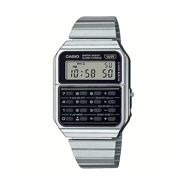 CASIO VINTAGE Mod. CALCULATOR EDGY COLLECTION - BLACK