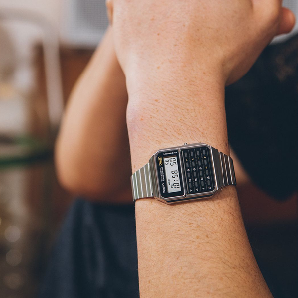 CASIO VINTAGE Mod. CALCULATOR EDGY COLLECTION - BLACK 2