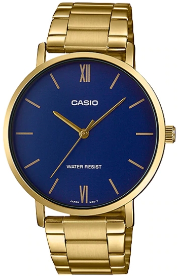 CASIO COLLECTION Mod. MINIMAL GOLD - BLUE