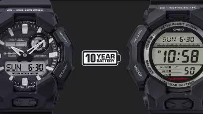 CASIO G-SHOCK Mod. NEW RUGGED BASIC Analog-Digital 10-Year Battery 7
