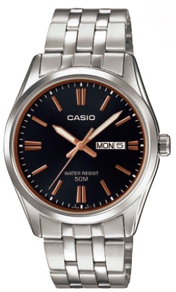 CASIO COLLECTION Mod. DATE. BRACELET - BLACK
