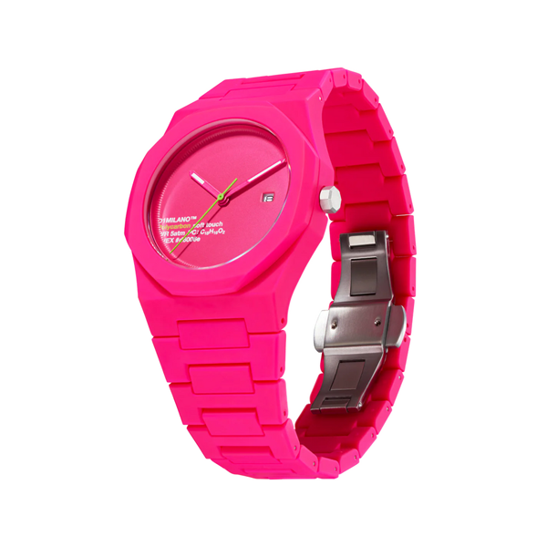 D1 MILANO Mod. POLYCARBON HOT PINK 4