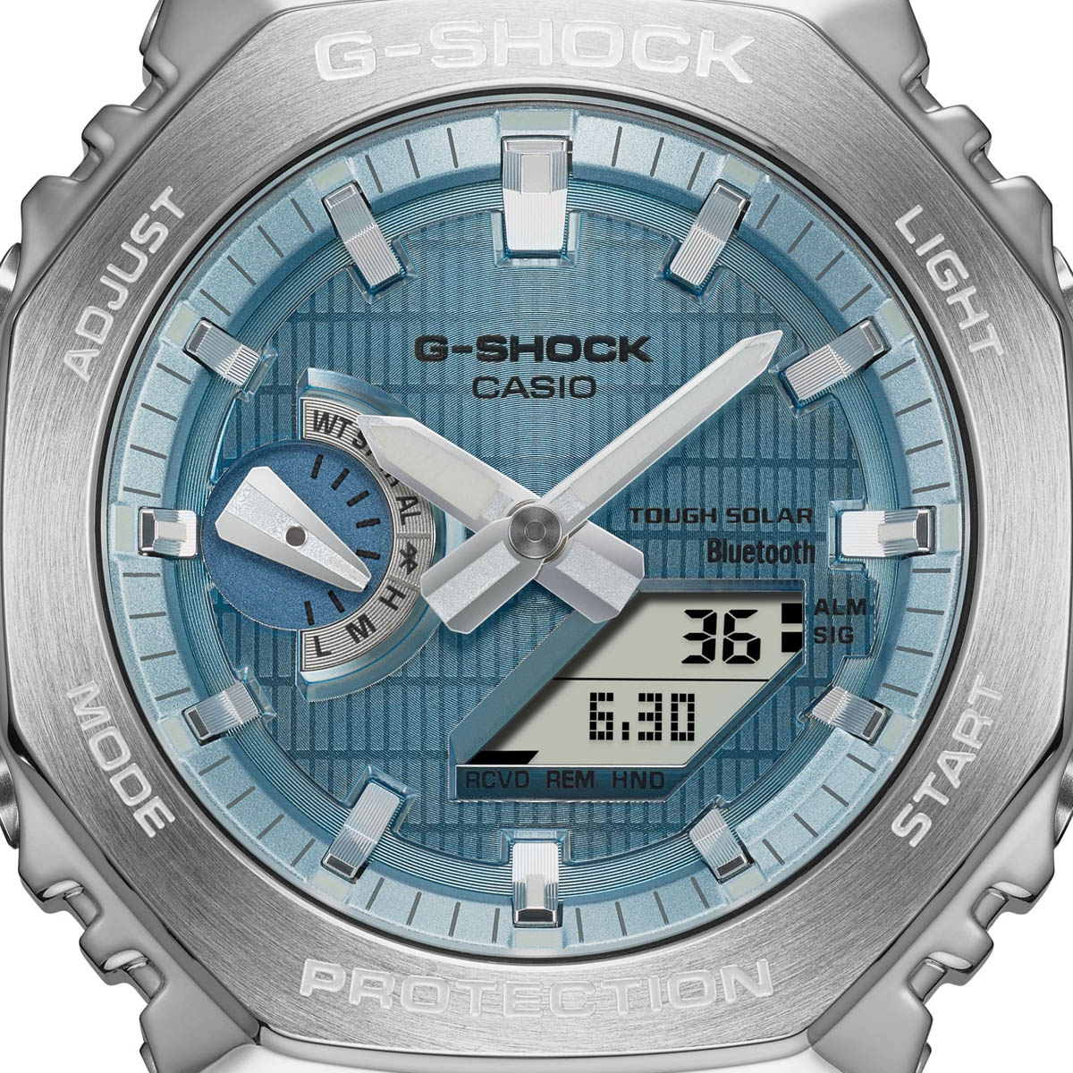 CASIO G-SHOCK Mod. G-STEEL Bluetooth® - LIGHT BLUE 4