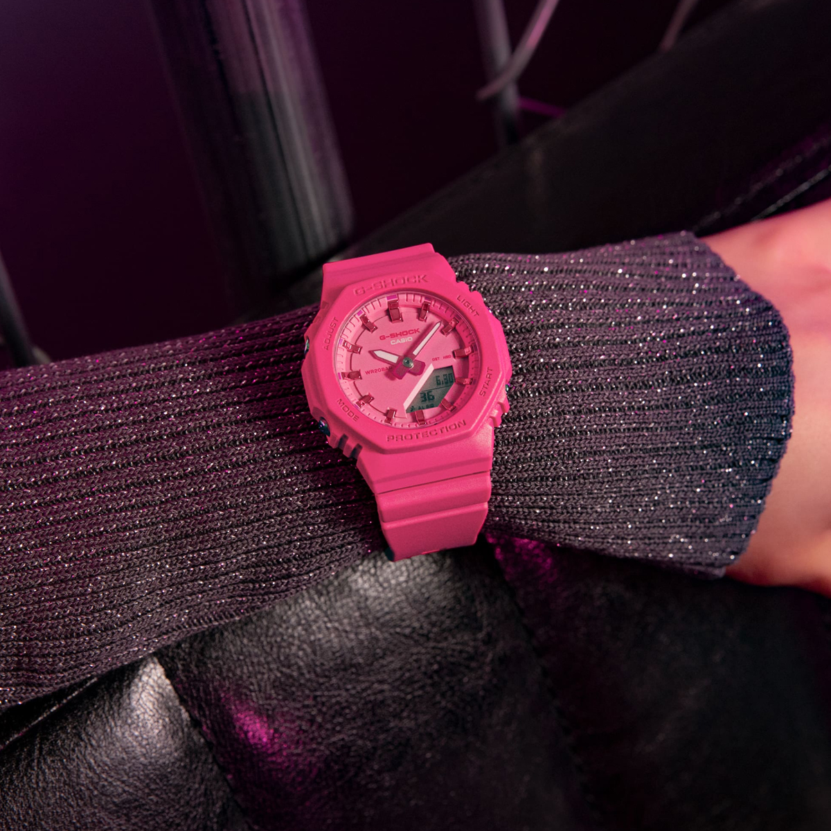 CASIO G-SHOCK Mod. OAK COMPACT POWER PINK SERIE - PINK 3