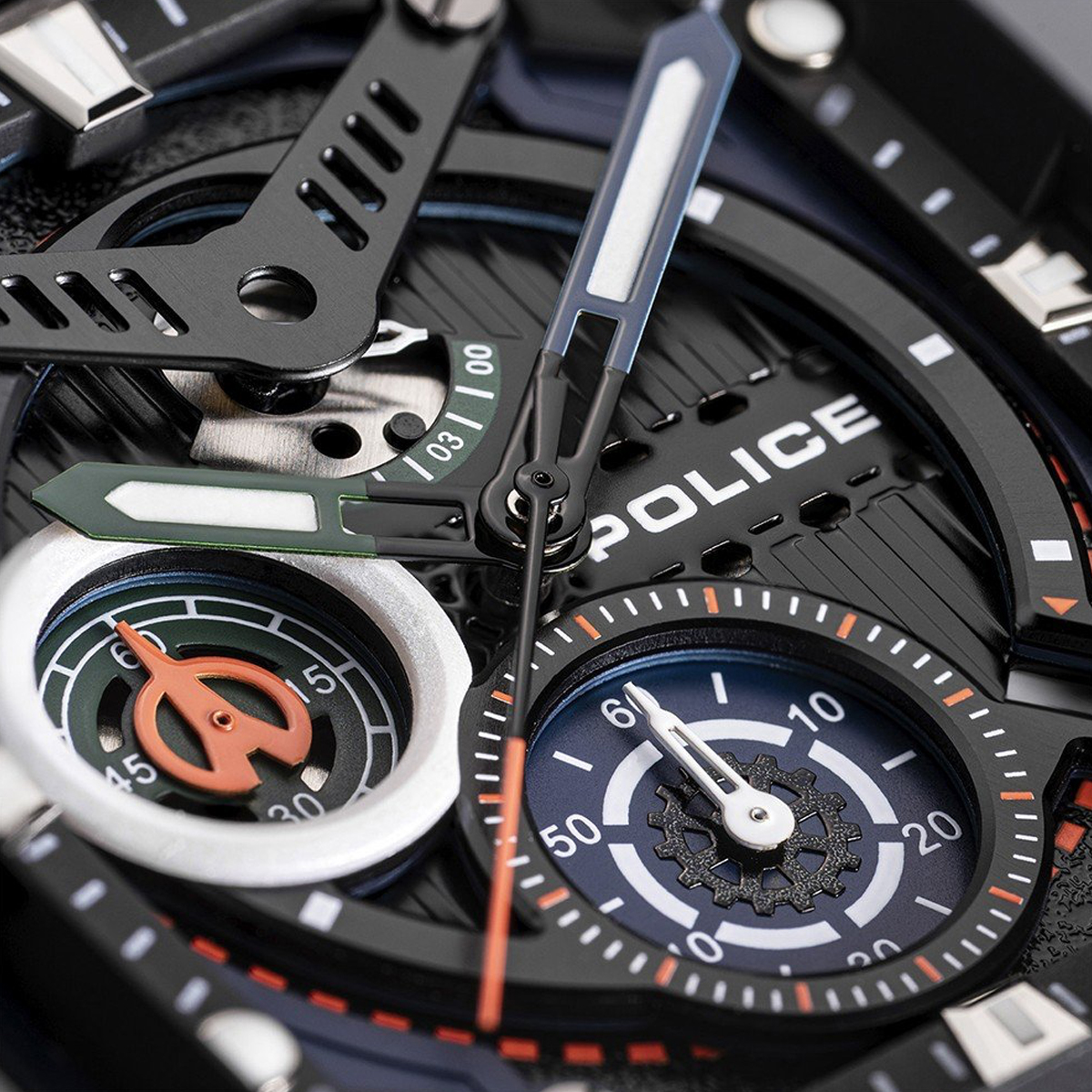 POLICE WATCHES Mod. PEWGO0052401-SET 2