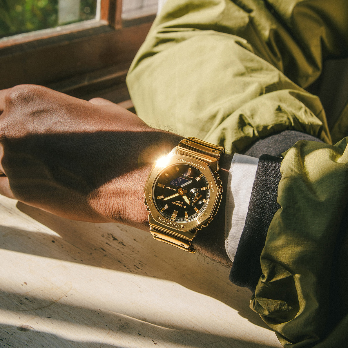 CASIO G-SHOCK Mod. G-STEEL - FINE METALLIC SERIES - GOLD 8