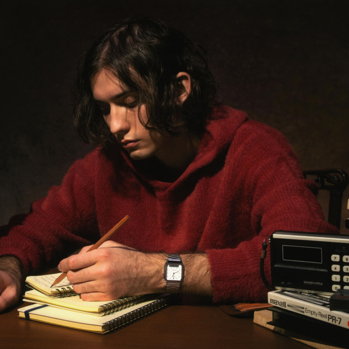 CASIO VINTAGE Mod. EDGY COLLECTION SUNRAY DIAL - WHITE 3