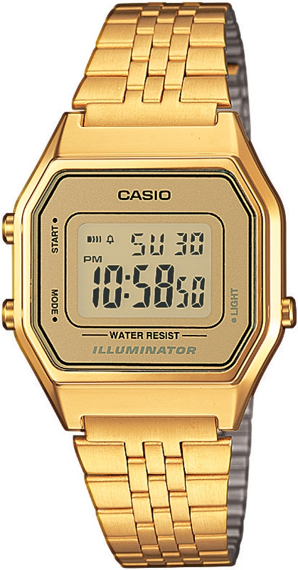 CASIO VINTAGE Mod. ICONIC LADY GOLD - GOLD