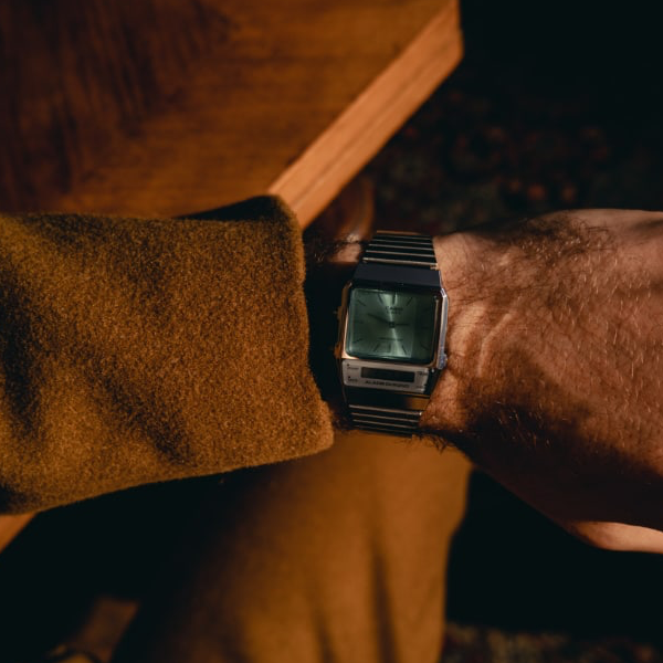 CASIO VINTAGE Mod. EDGY COLLECTION - AQUA GREEN 4