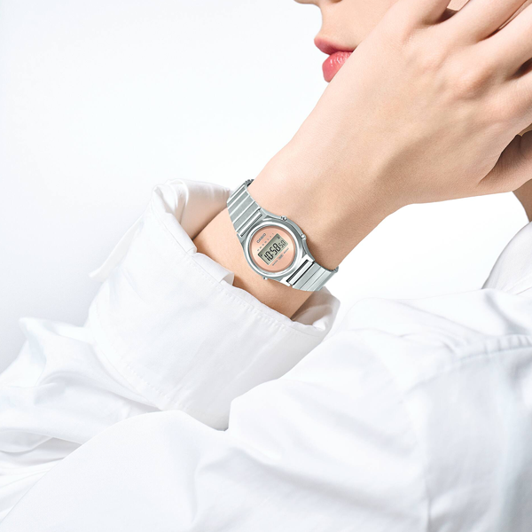 CASIO VINTAGE Mod. MINI COLLECTION SLIM ROUND - ANTIQUE PINK 2