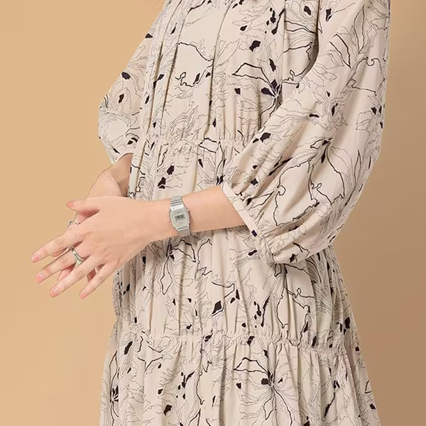 CASIO VINTAGE Mod. ICONIC MINI STEEL - CREAM 3