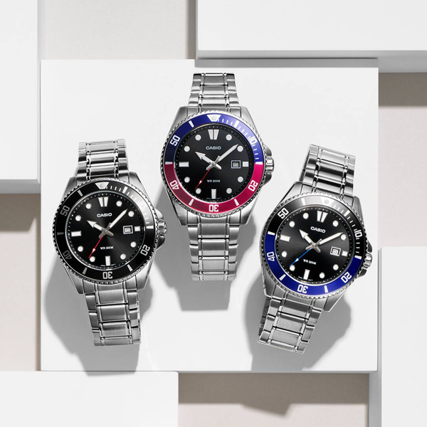 CASIO SPORT Mod. DIVER DATE 200M - BLACK 5