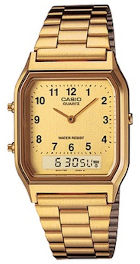 CASIO VINTAGE Mod. EDGY COLLECTION GOLD