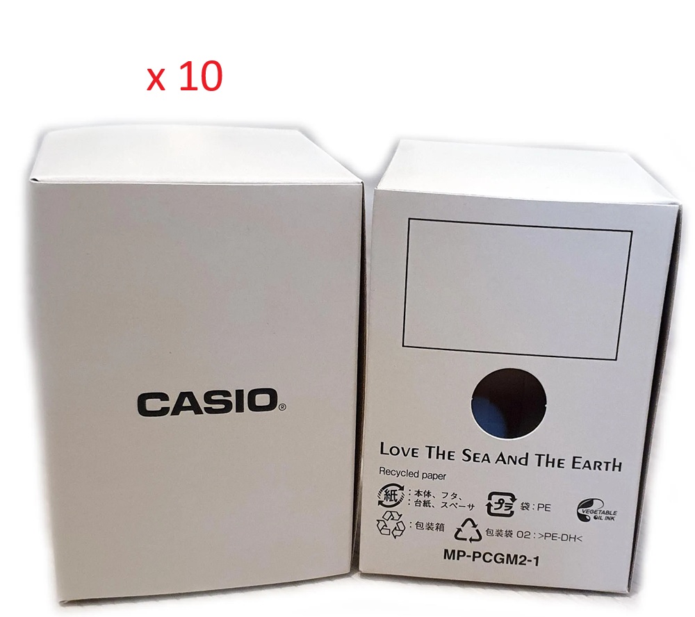 CASIO ECO BOX PACK 10 PCS