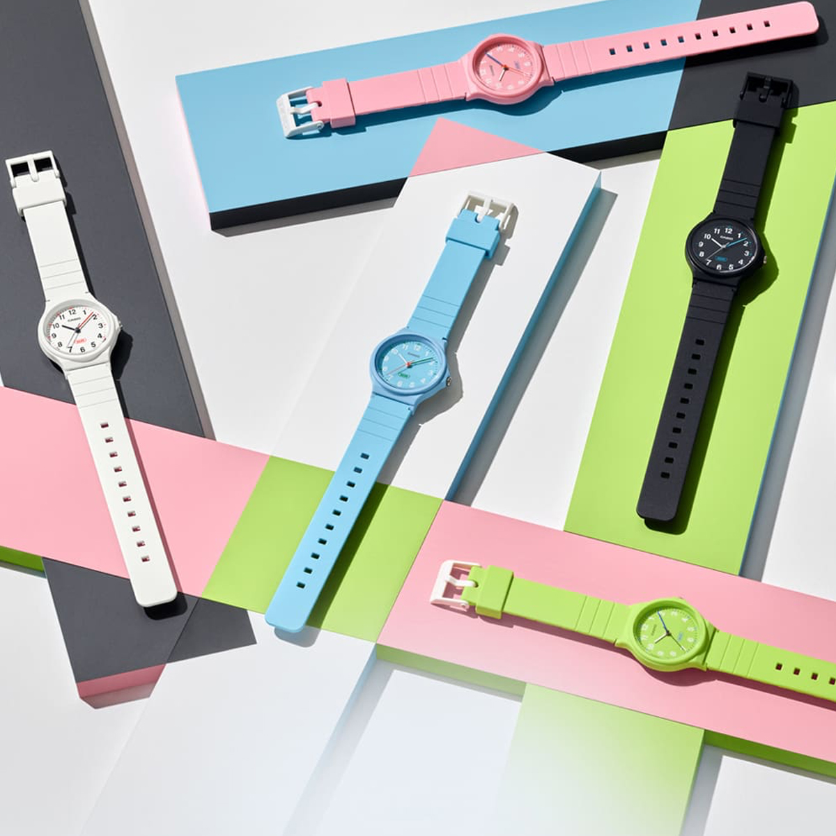 CASIO TIMELESS COLLECTION Mod. POP - BIO RESIN STRAP - BLACK 3