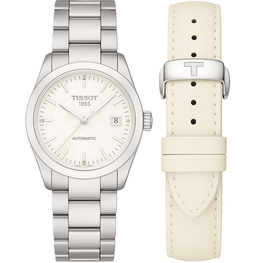 TISSOT Mod. T-MY LADY AUTOMATIC W-DIAMONDS Special Pack + Extra Strap