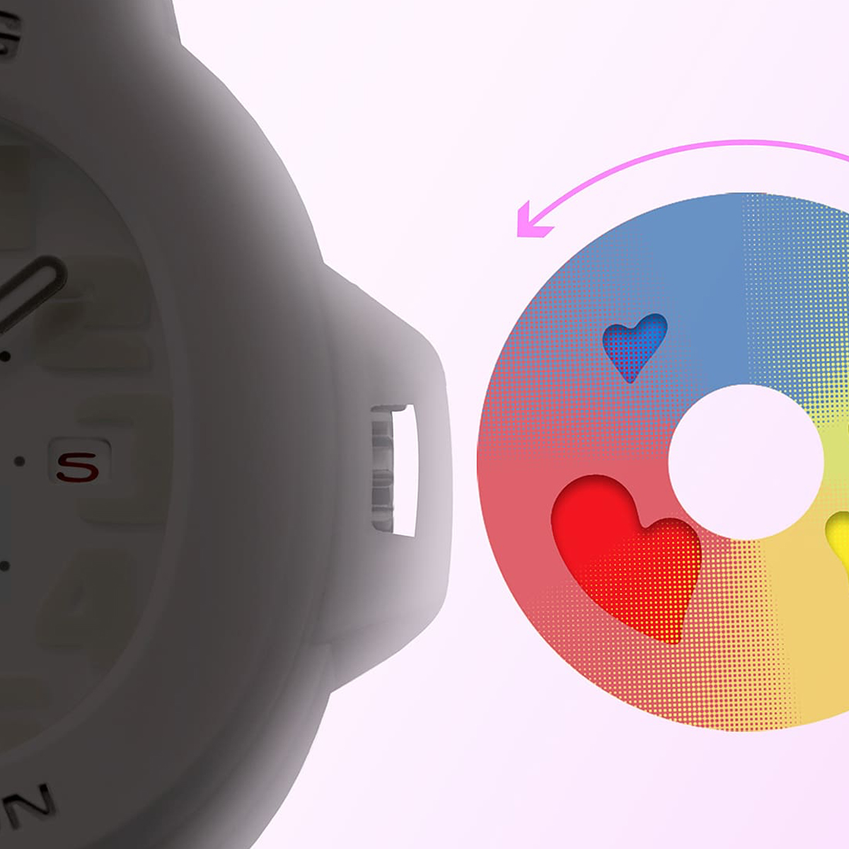 CASIO BABY-G Mod. PLAYFUL HEART SERIES - YELLOW 3