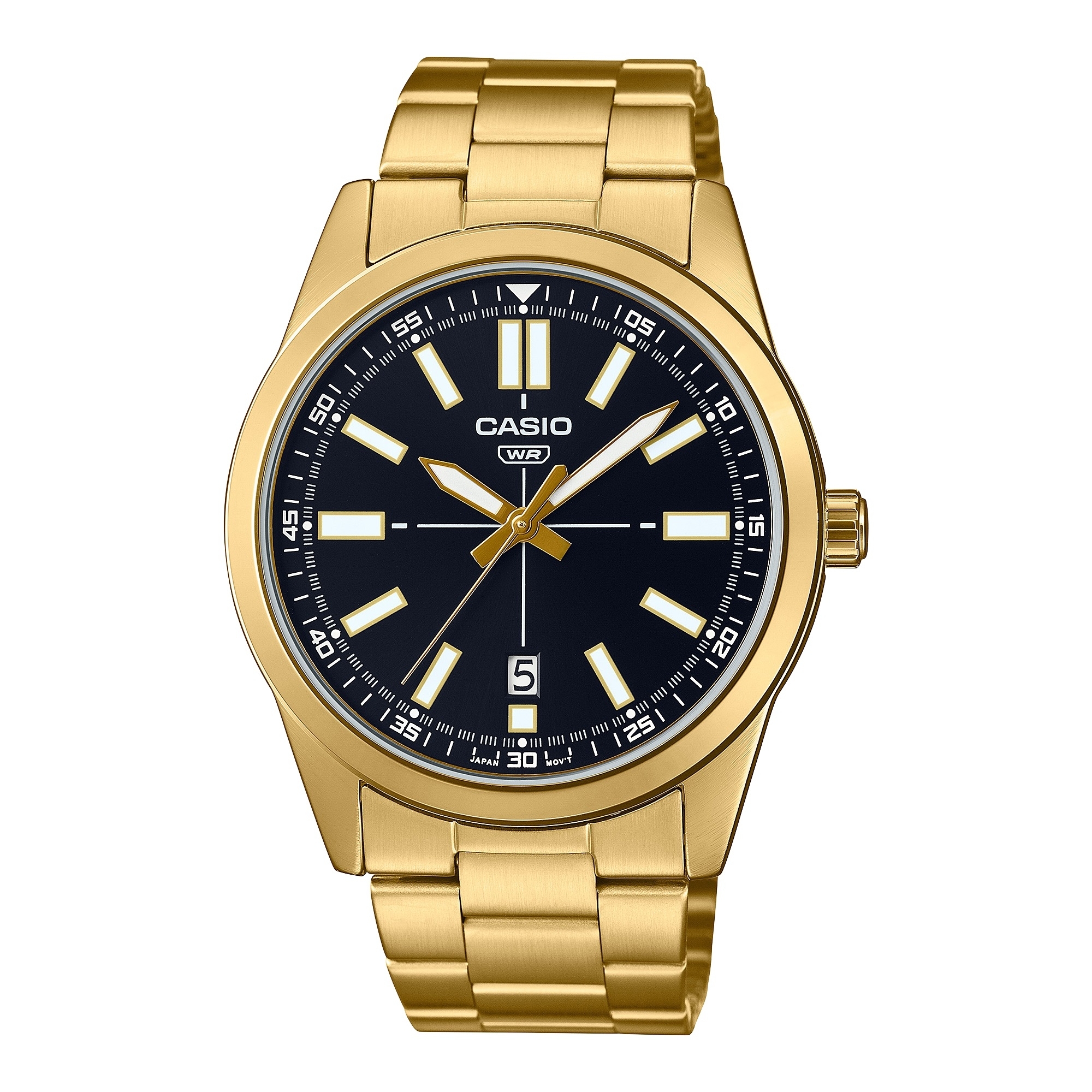 CASIO COLLECTION Mod. CASUAL DATE GOLD SERIE - BLACK