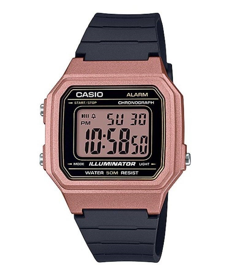 CASIO TIMELESS COLLECTION Mod. SPORT ILLUMINATOR WR 50M. ALARM. CHRONOGRAPH - BRONZE - METAL SERIE
