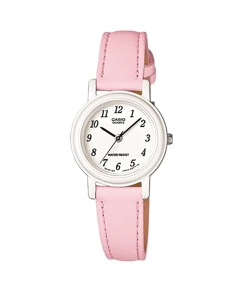 CASIO COLLECTION Mod. POP LADY. LEATHER - PASTEL PINK