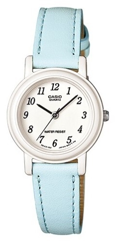 CASIO COLLECTION Mod. POP LADY. LEATHER - PASTEL BLUE