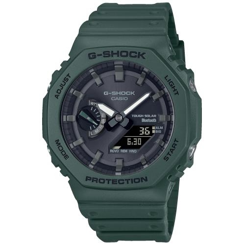 CASIO G-SHOCK Mod. NEW OAK Forest Green - Tough Solar. Bluetooth