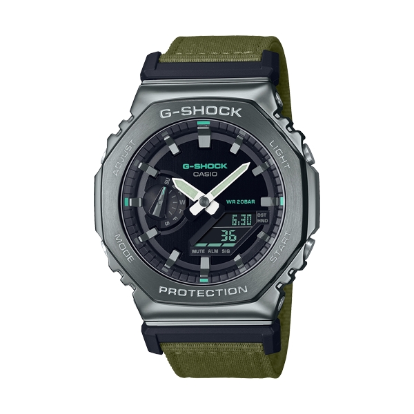 CASIO G-SHOCK Mod. OAK METAL COVERED - UTILITY SERIE KHAKI GREEN