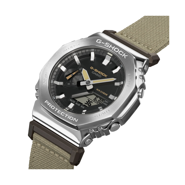 CASIO G-SHOCK Mod. OAK  METAL COVERED - UTILITY SERIE KHAKI BEIGE 6