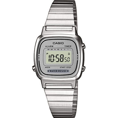 CASIO VINTAGE Mod. ICONIC MINI STEEL - LIGHT GREY
