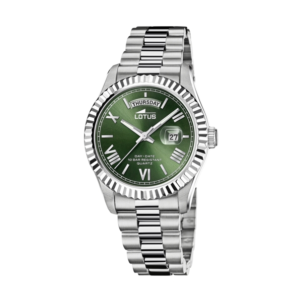 LOTUS WATCHES Mod. FREEDOM Day Date GREEN
