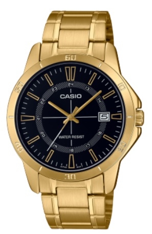 CASIO COLLECTION Mod. CASUAL DATE GOLD - BLACK