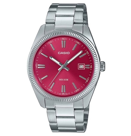 CASIO COLLECTION Mod. DATE - CHERRY RED